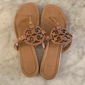 Tory Burch Leather Tan Sandals